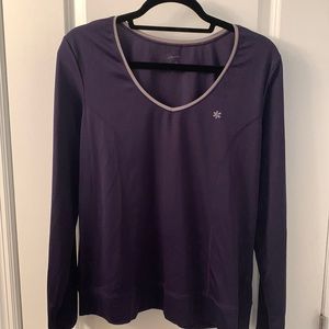 Size L Purple Old Navy Go For A Run top